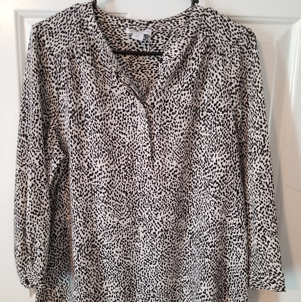 3/$20 Cheetah/Animal Print Blouse